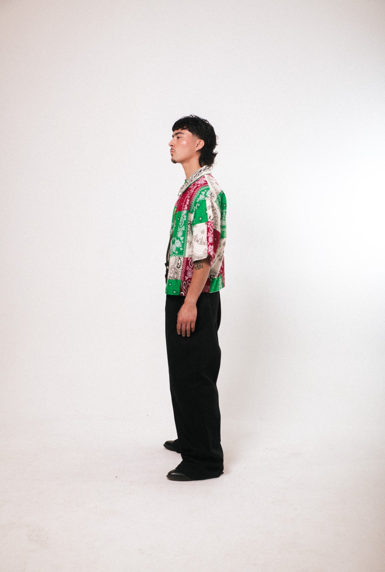 PLEATED PANTS