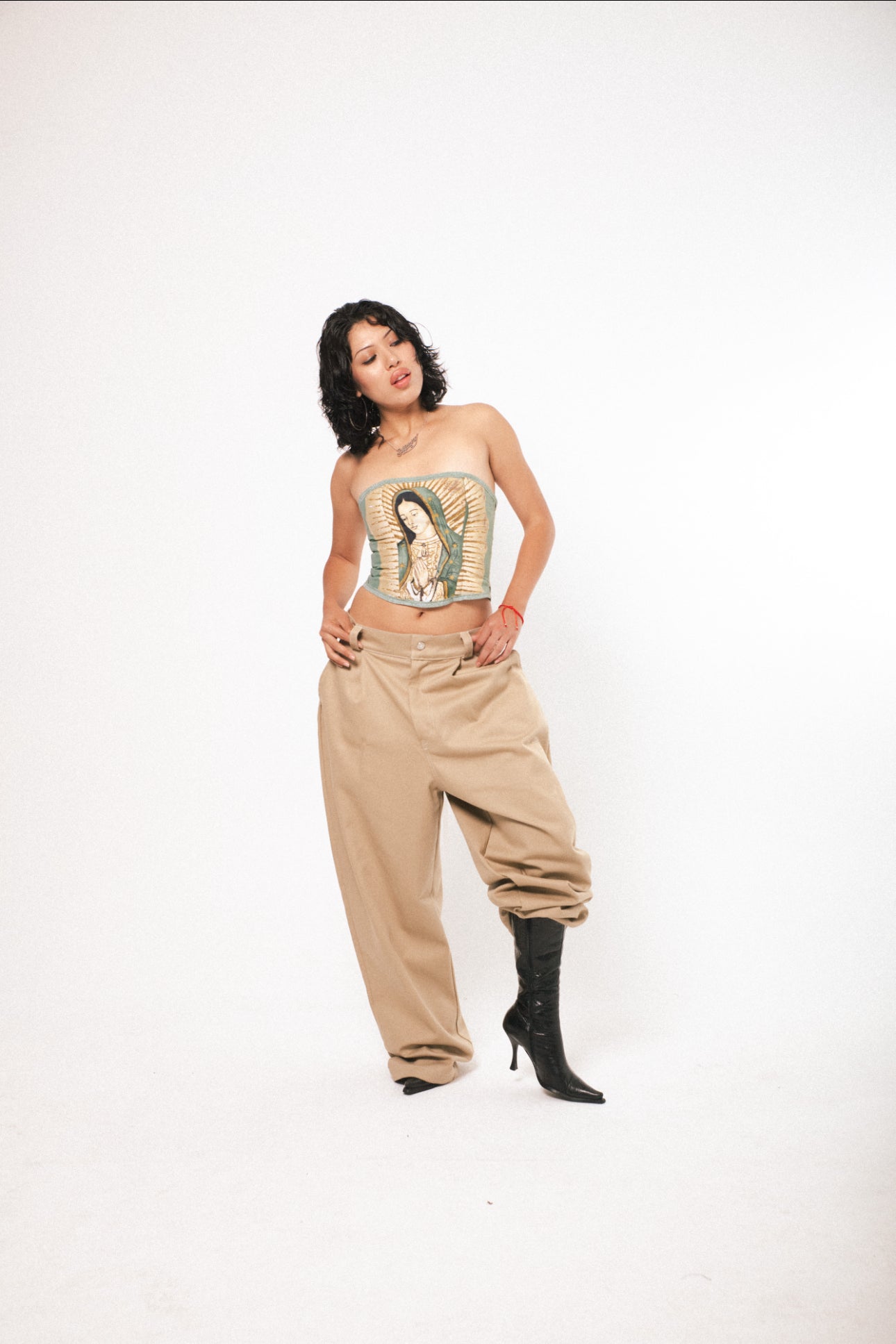 PLEATED PANTS