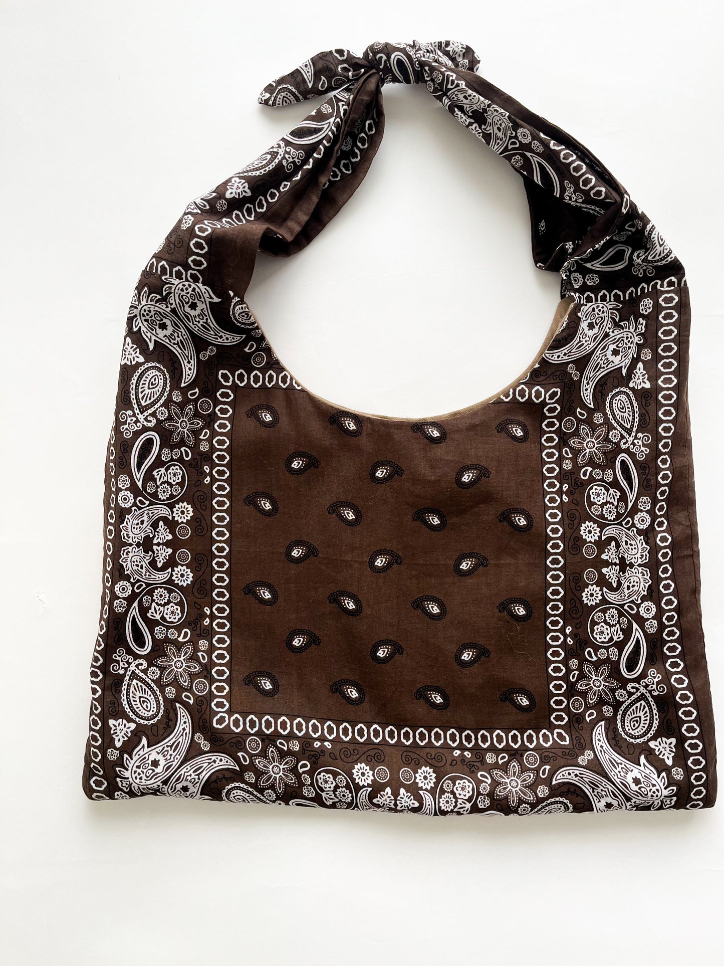 BROWN TOTE BAG