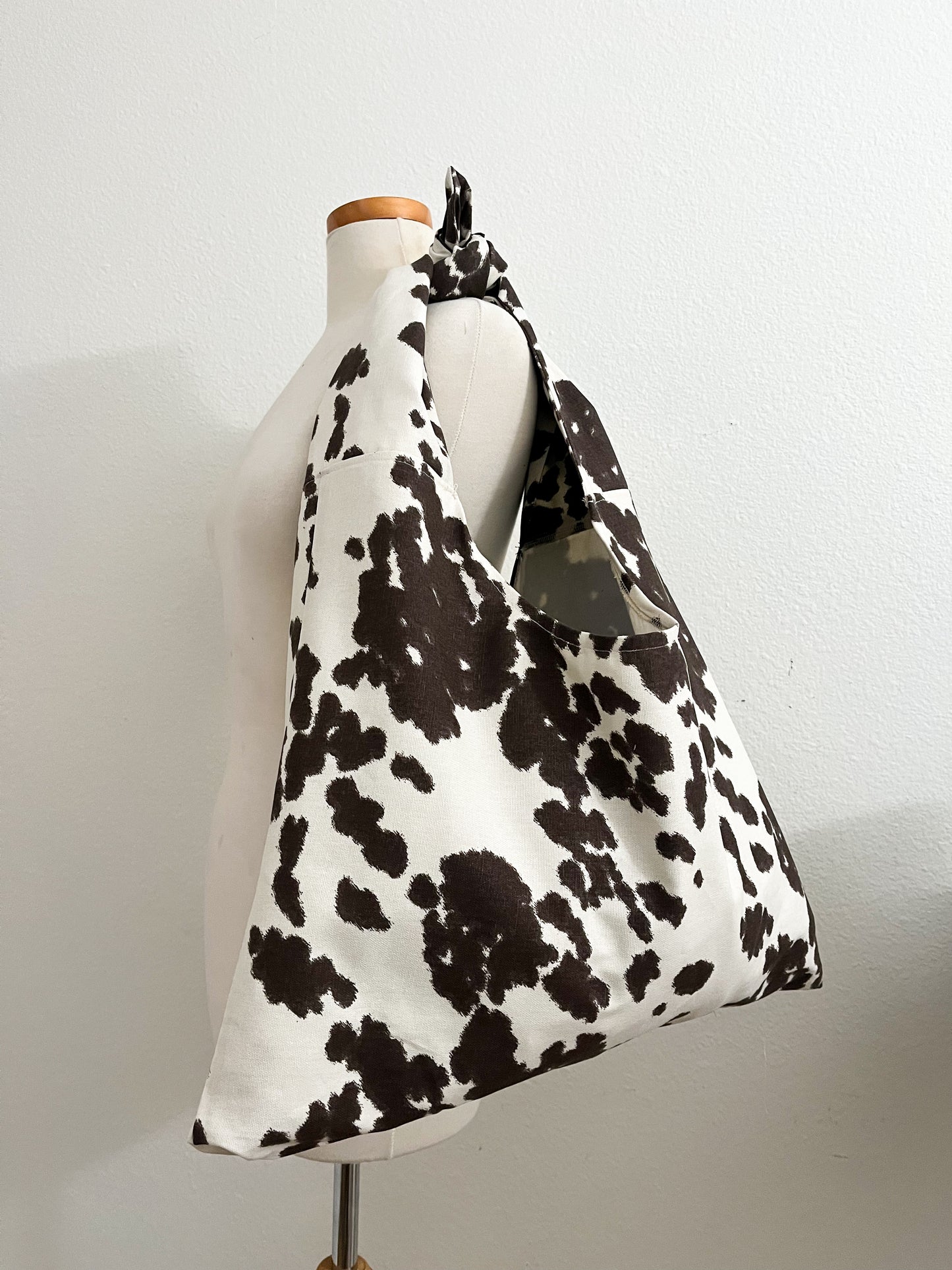 COW PRINT TOTE