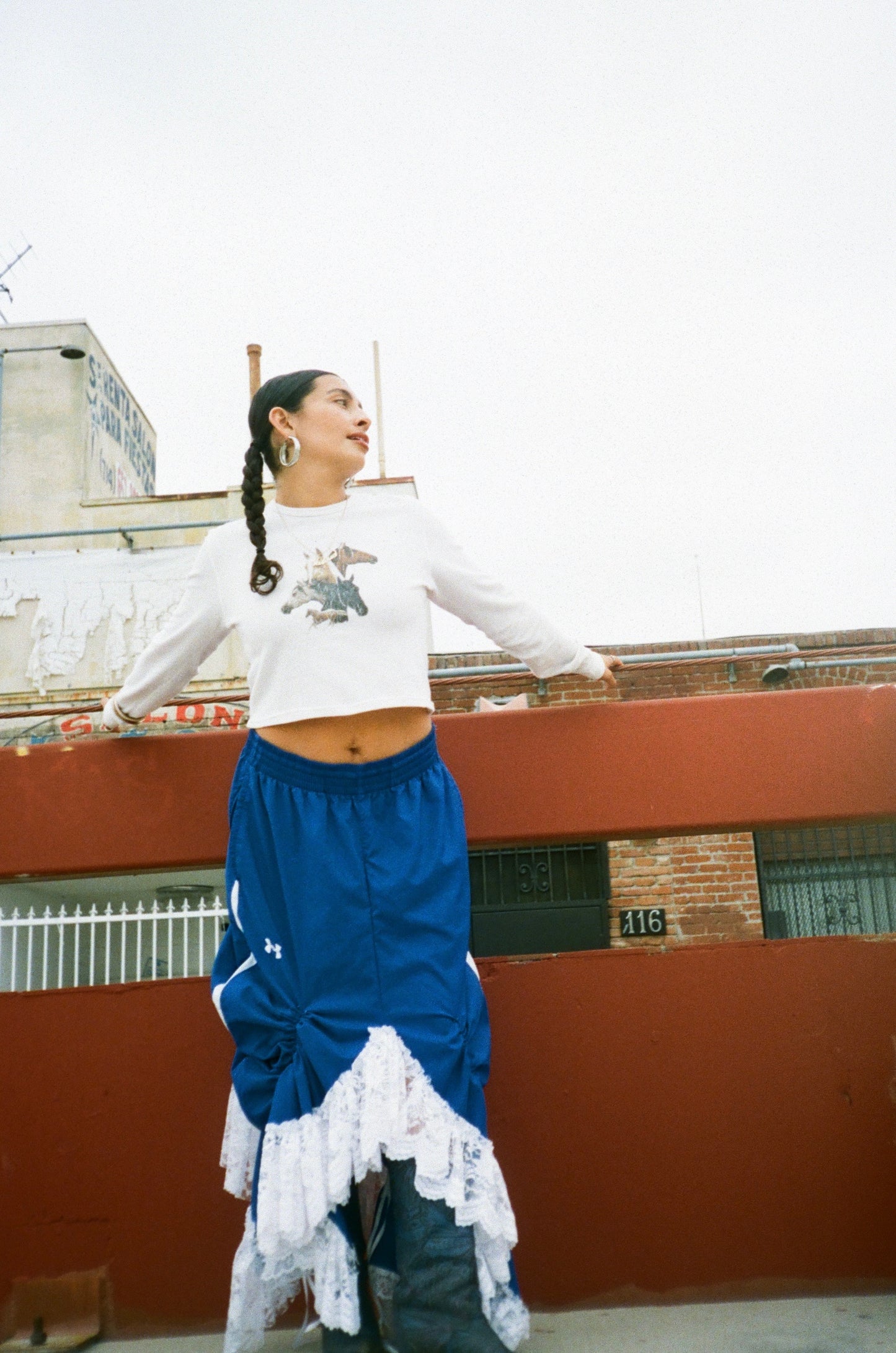UPCYCLED TRACK PANTS
