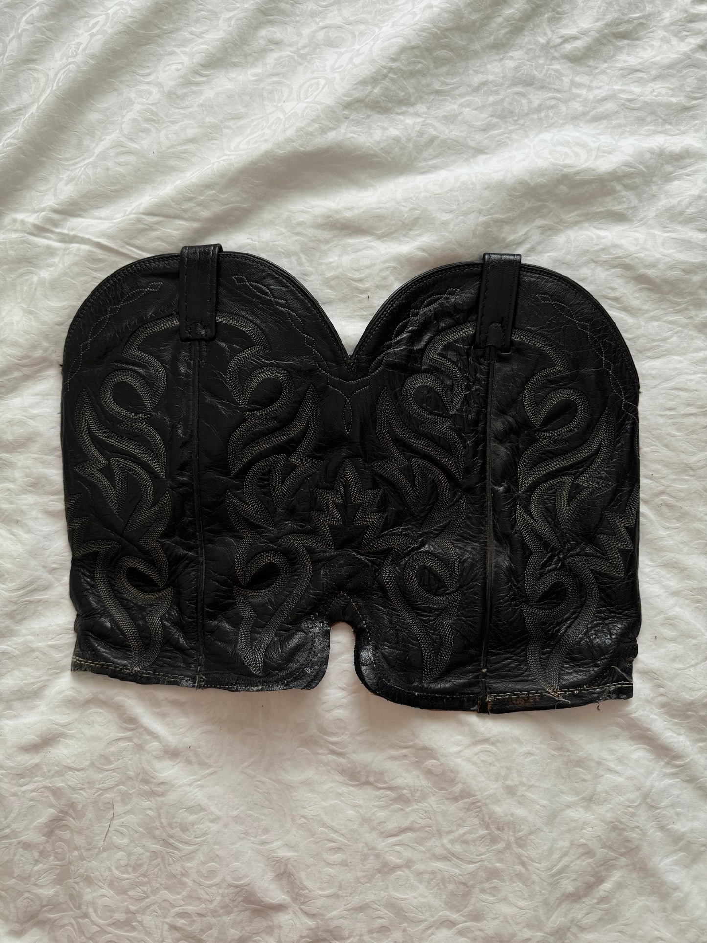 BOOT CORSET IN BLACK