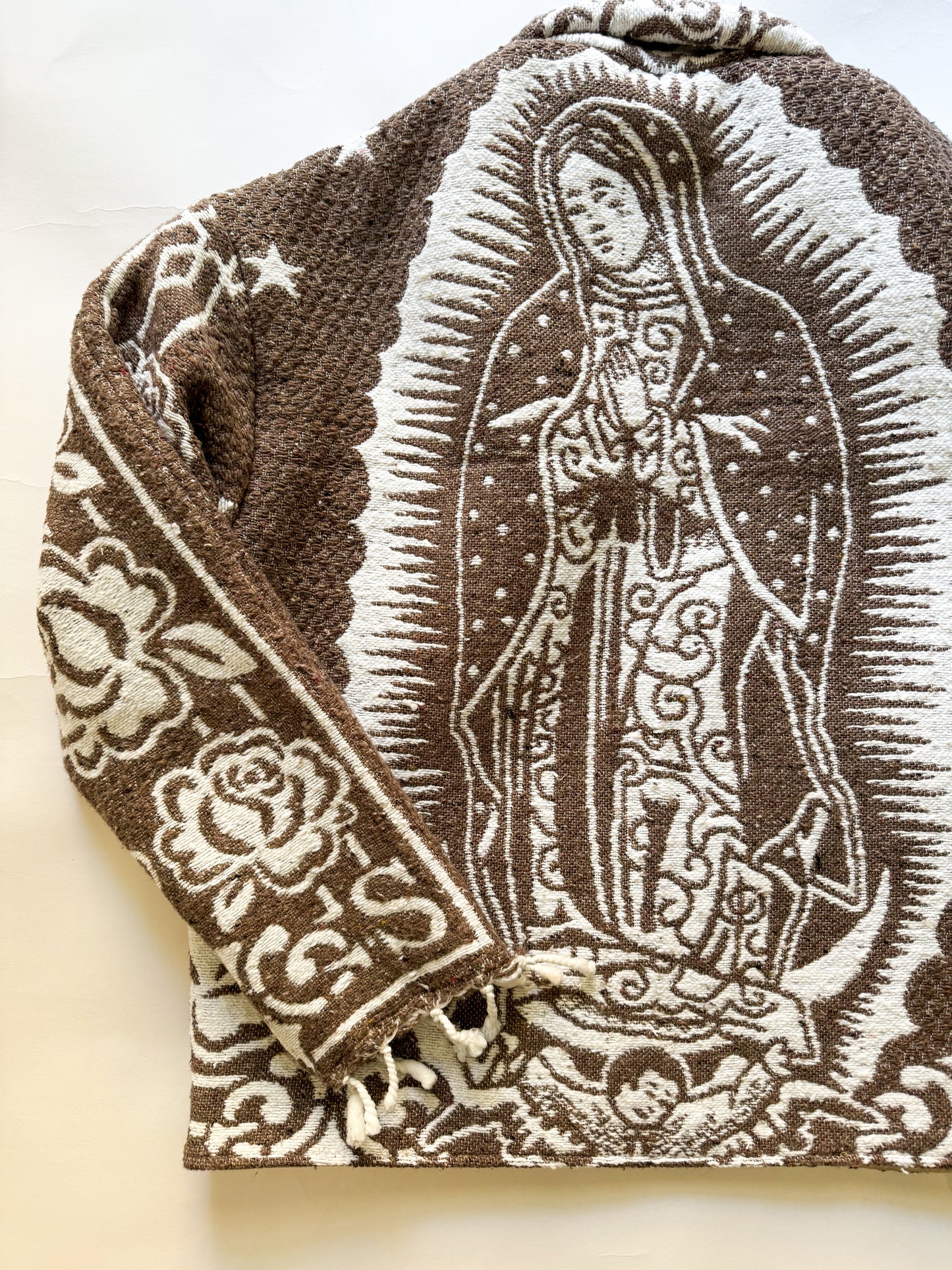 VIRGENCITA JACKET IN BROWN