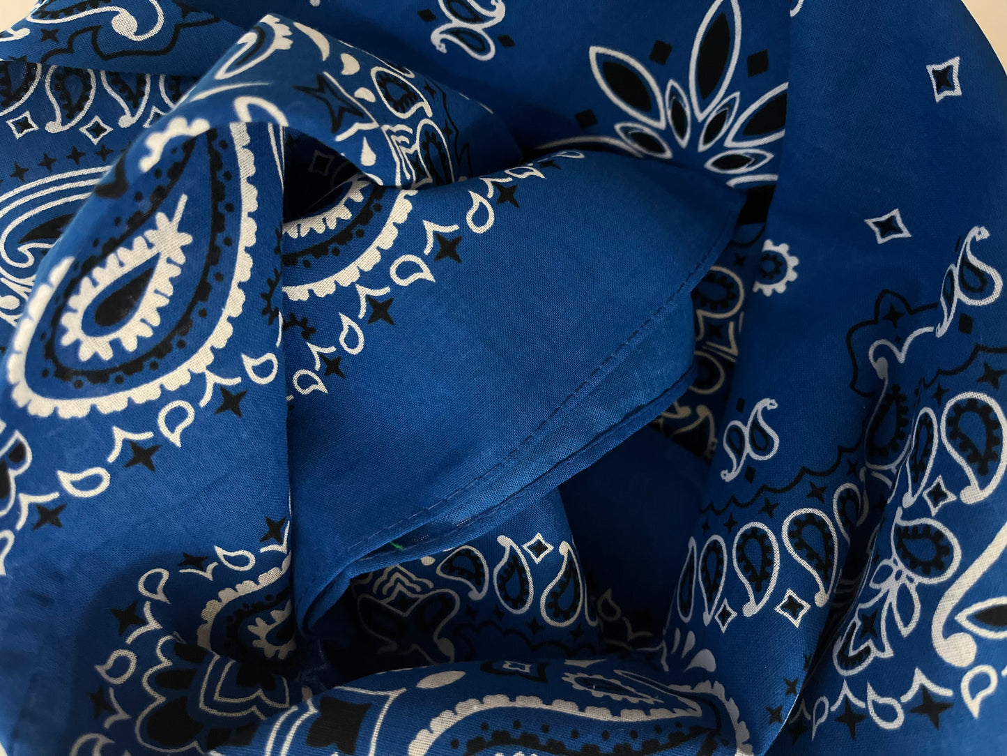 COBALT BLUE HEADSCARF